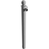 Safety railing / | border railings | Fixed post for border railingsfor casting in concrete | Corner post for border railings | hot-dip galvanized